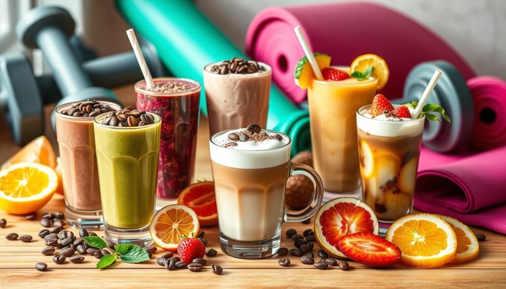 java-infused fitness drinks